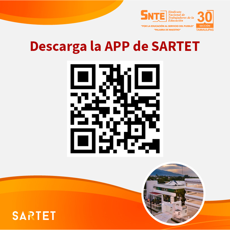 QR para descargar App SARTET