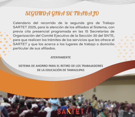 Segunda Gira de Trabajo 2025